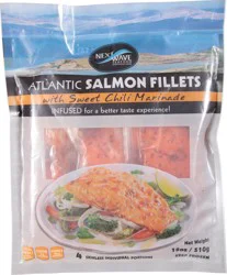 Next Wave Seafood Atlantic Salmon Fillets with Sweet Chili Marinade 4 Portions
