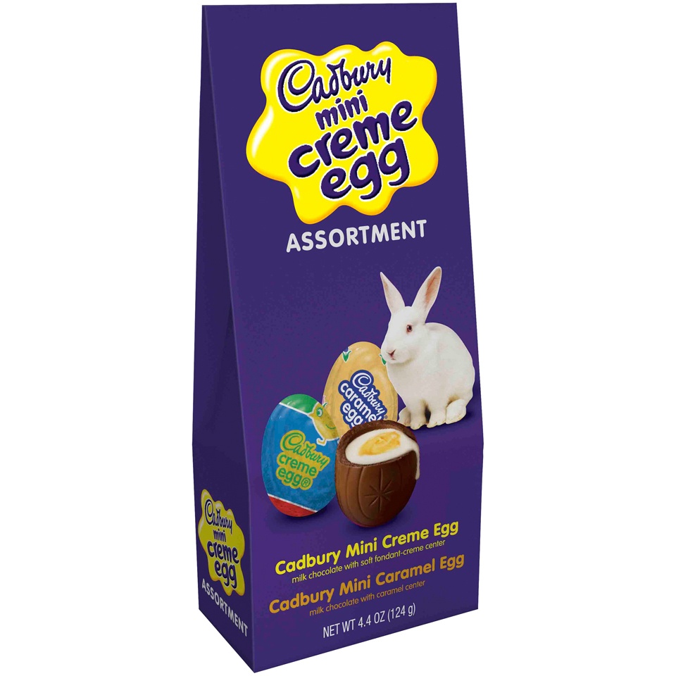 slide 1 of 3, Cadbury Easter Mini Crme Egg Assortment, 4.4 oz