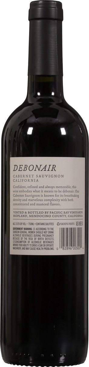 slide 9 of 9, Debonair California Cabernet Sauvignon 750 ml, 750 ml