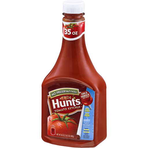 slide 2 of 9, Hunt's Ketchup, 35 oz