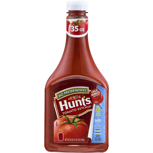 slide 8 of 9, Hunt's Ketchup, 35 oz