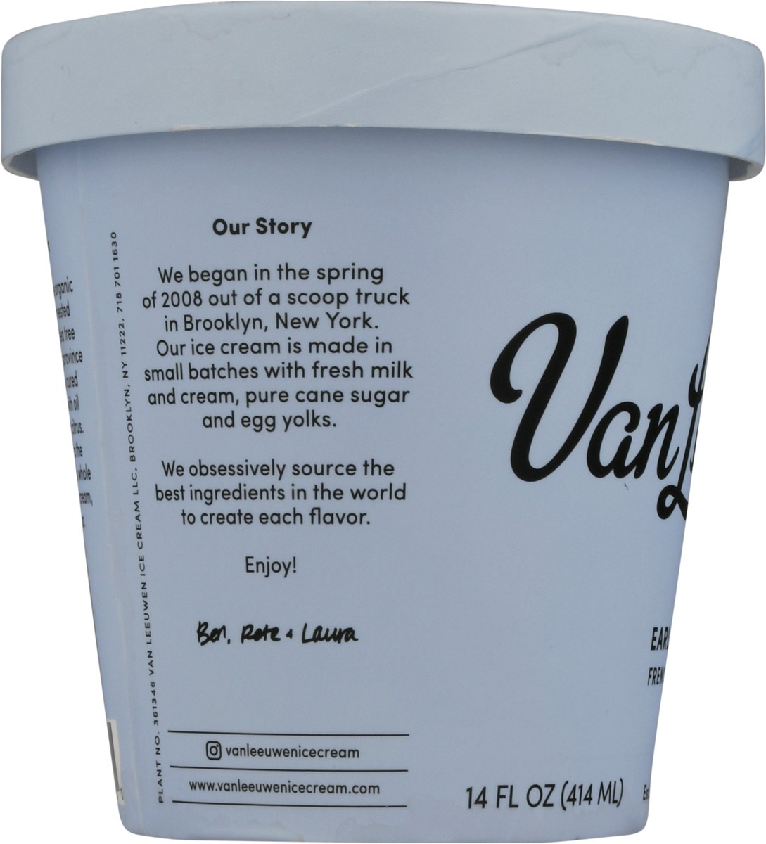 slide 7 of 9, Van Leeuwen Earl Grey Tea French Ice Cream 14 fl oz, 14 fl oz