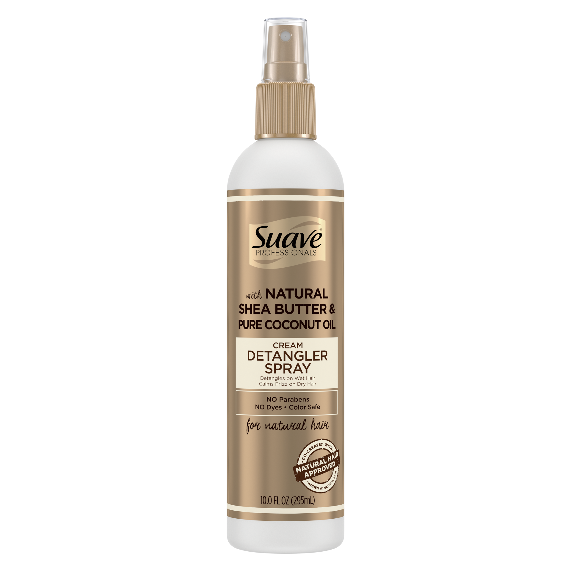 slide 4 of 4, Suave Professional for Natural Hair Cream Detangler Spray, 10 oz, 10 oz