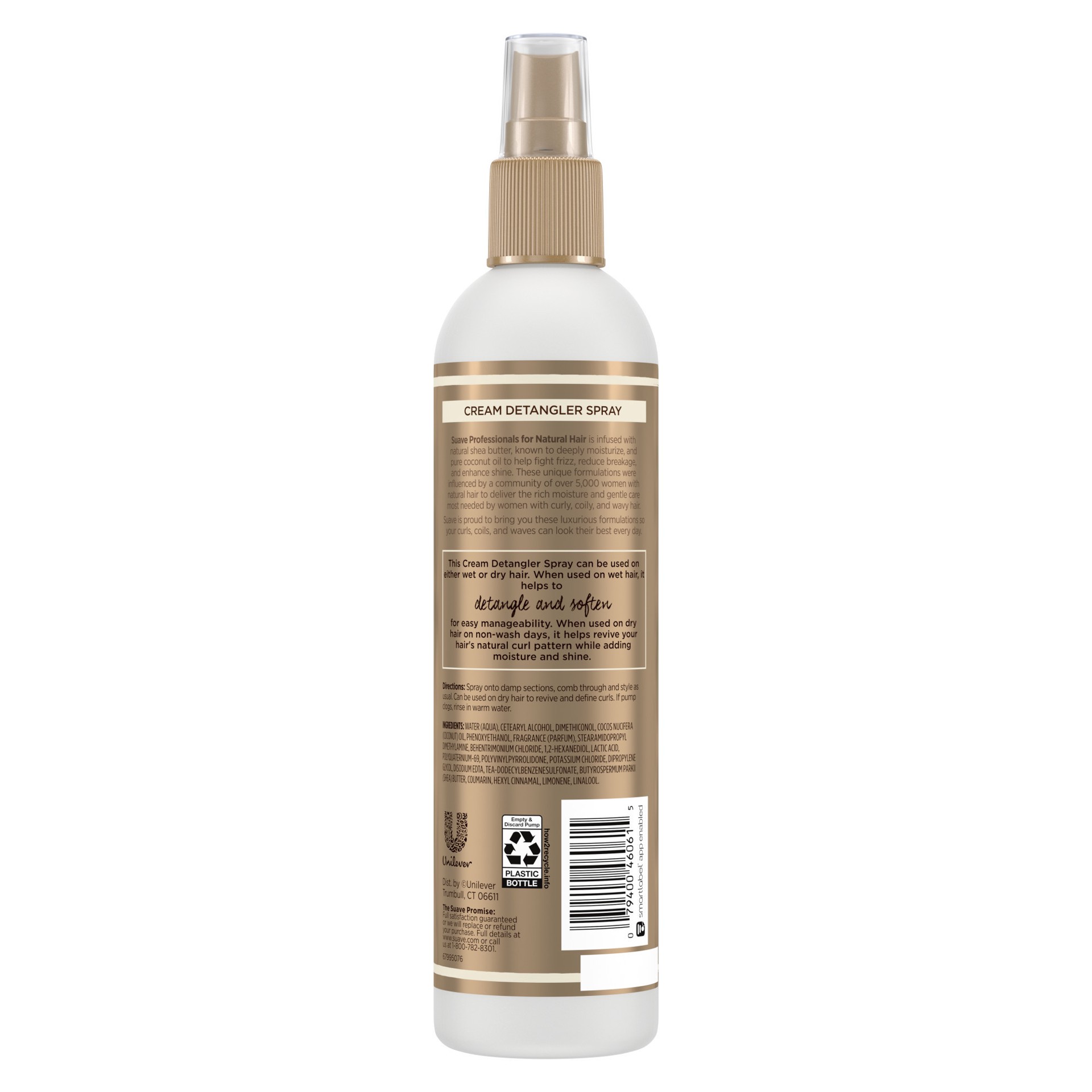 slide 2 of 4, Suave Professional for Natural Hair Cream Detangler Spray, 10 oz, 10 oz