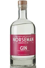 slide 1 of 1, Norseman Distillery Strawberry Rhubarb Gin, 750 ml