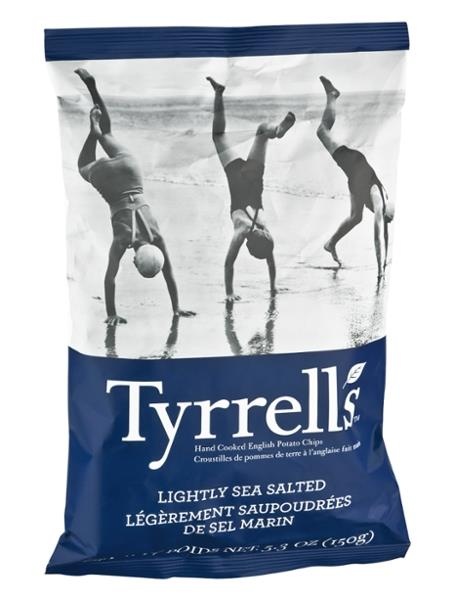 slide 1 of 1, Tyrrell's Potato Chips Lightly Sea Salted, 5.3 oz