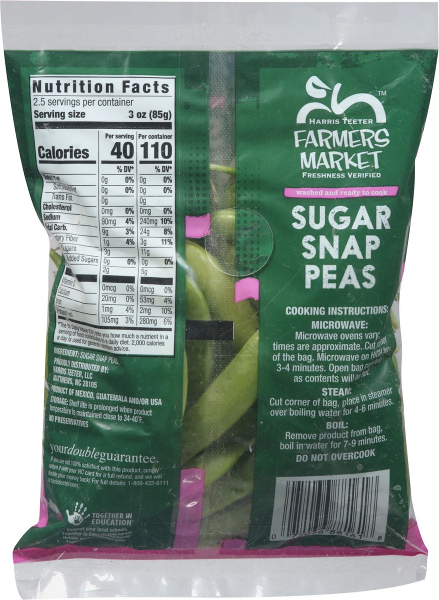 slide 4 of 9, Farmer's Market Sugar Snap Peas 8 oz, 8 oz