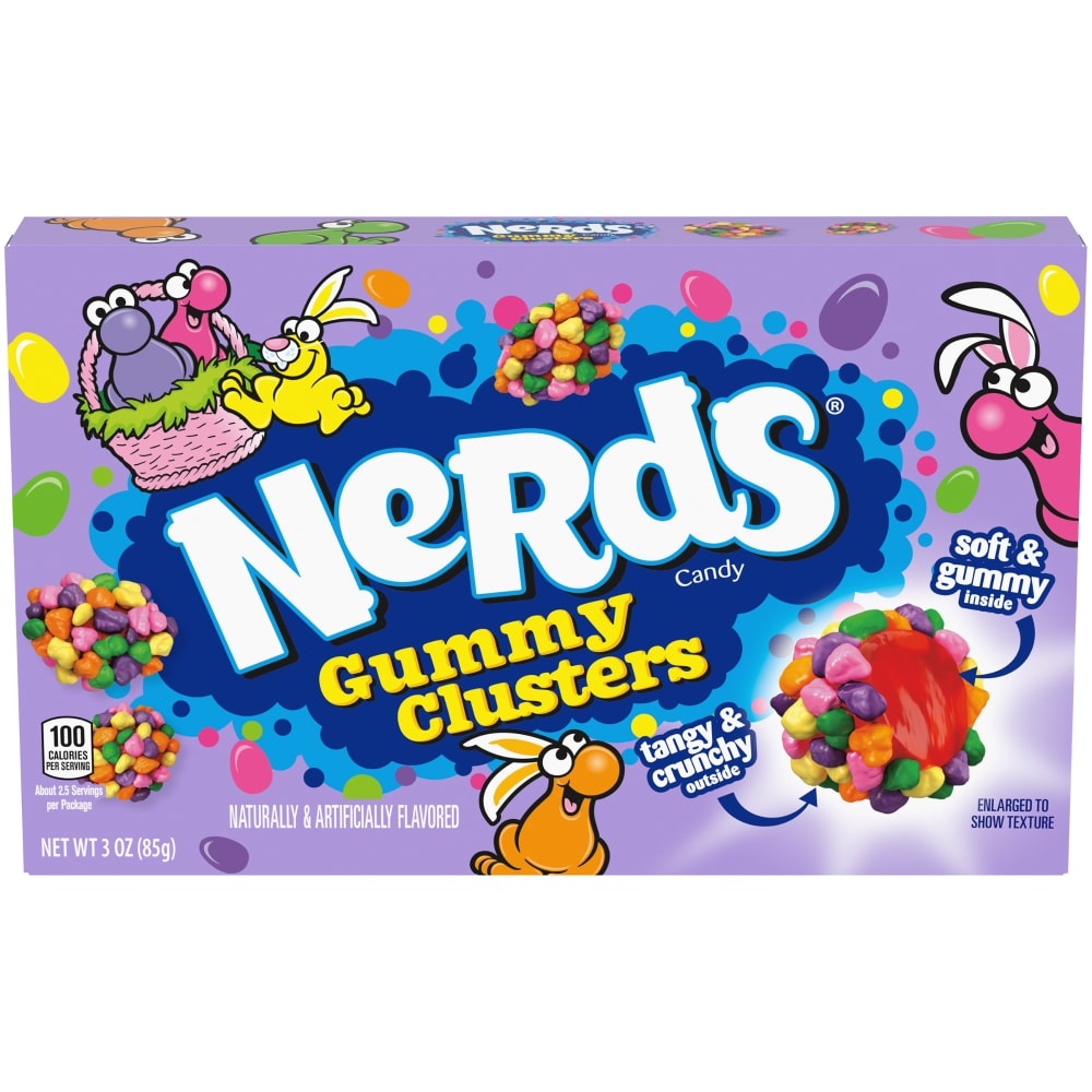 slide 1 of 1, Nerds Easter Gummy Clusters, 3 oz