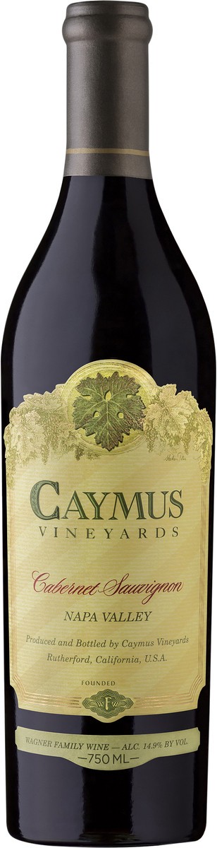 slide 3 of 6, Caymus Vineyards Cabernet Sauvignon, 750 ml