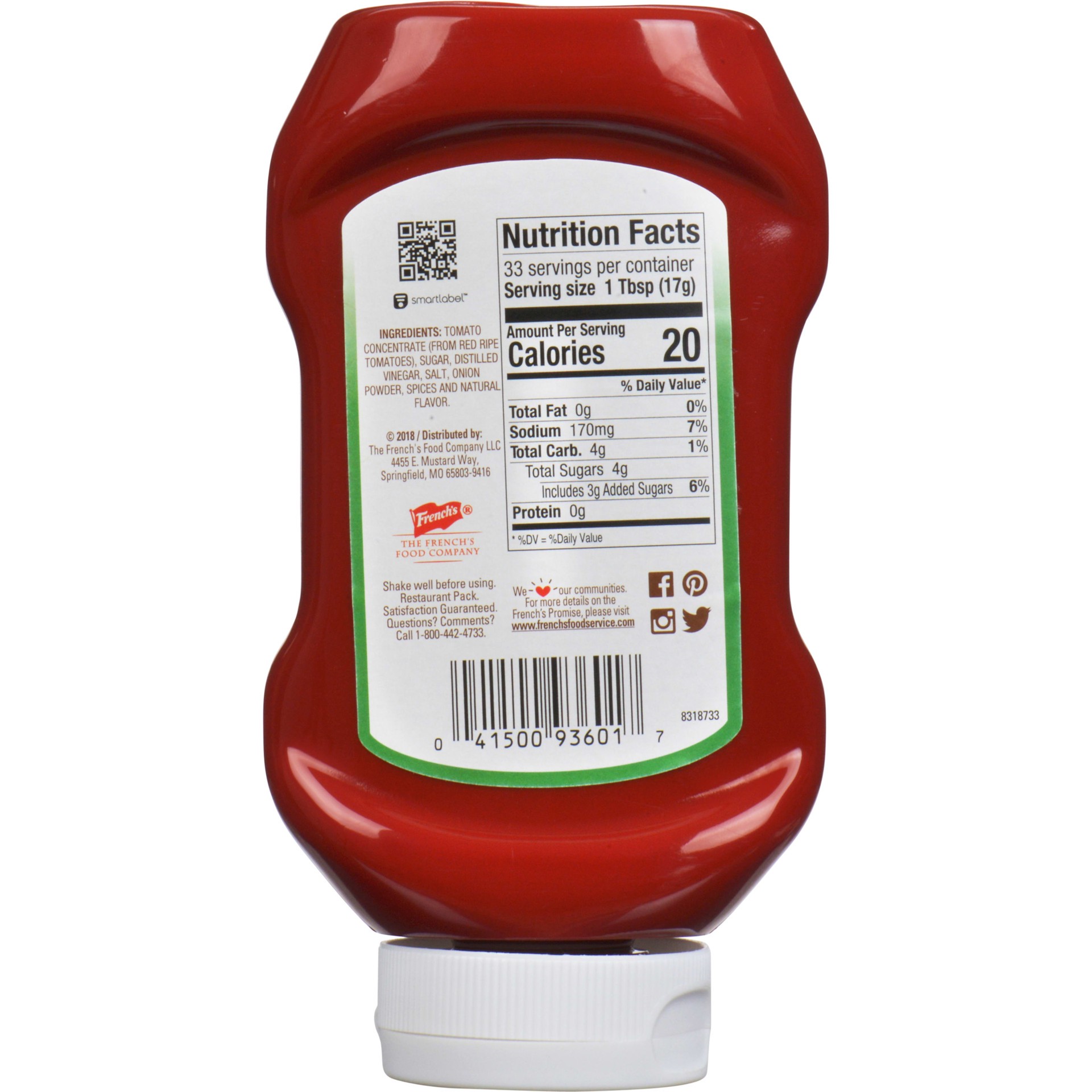 slide 2 of 5, French's Tomato Ketchup Squeeze Bottle, 20 oz, 20 oz