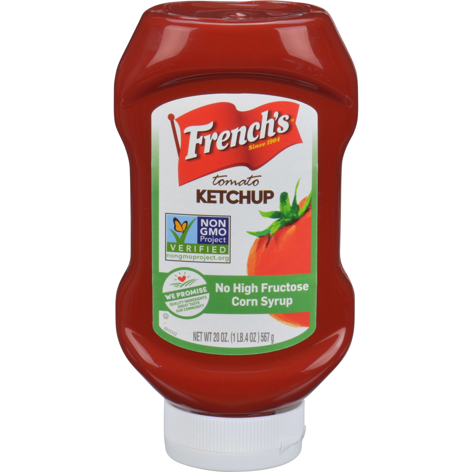 slide 1 of 3, French's Tomato Ketchup Squeeze Bottle, 20 oz