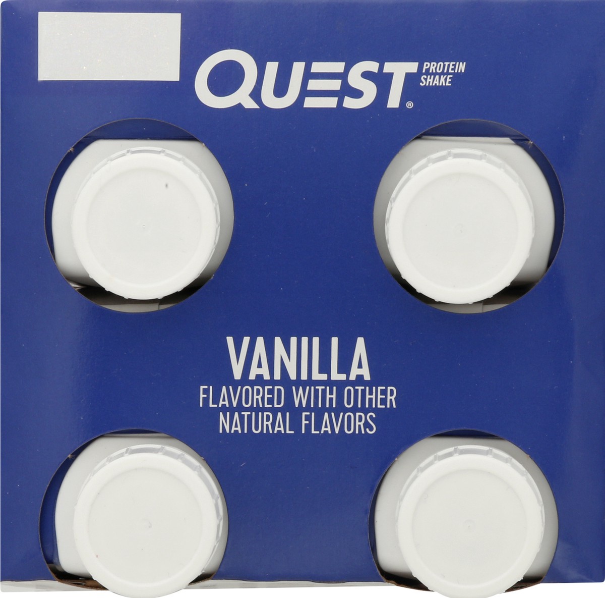 slide 4 of 9, Quest Vanilla Protein Shake 4 - 11 fl oz Shakes, 44 fl oz