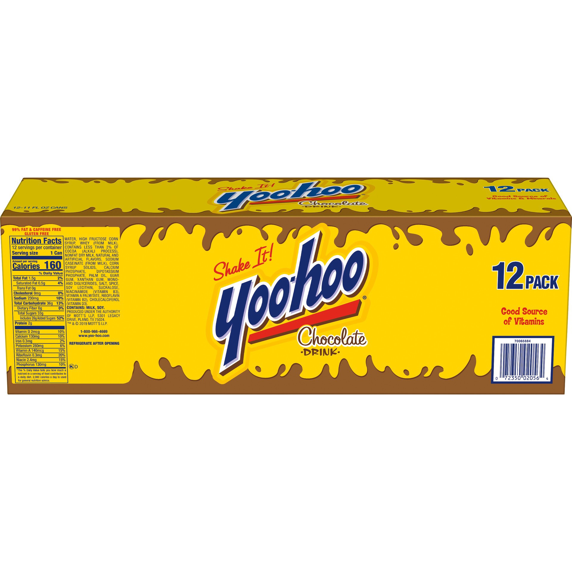 slide 3 of 3, Yoo-hoo 12 Pack Chocolate Drink 12 - 11 fl oz Cans, 12 ct