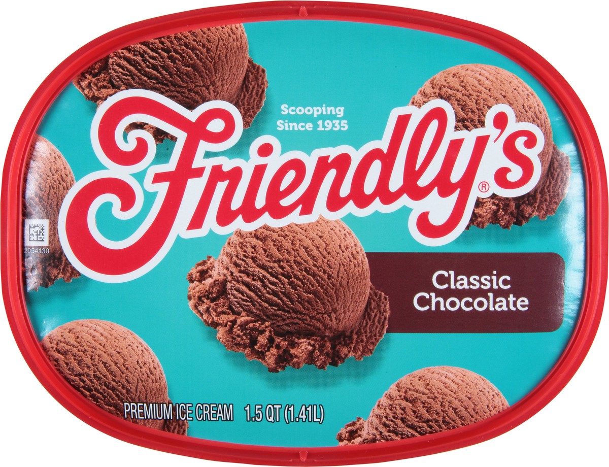 slide 6 of 12, Friendly's Classic Chocolate Ice Cream Scround, 48 fl oz