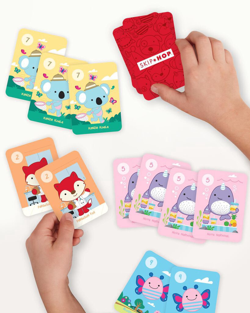 slide 3 of 3, Skiphop Zoo Crew Go Fish Card Game Multi NS, 1 ct