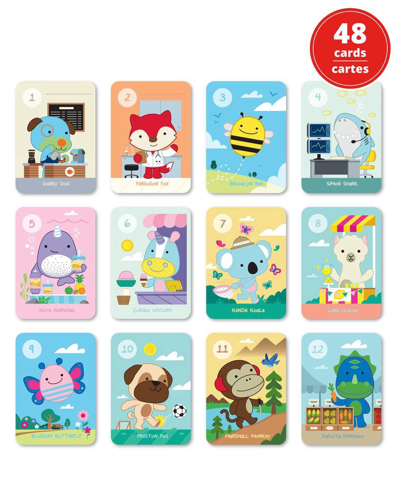 slide 2 of 3, Skiphop Zoo Crew Go Fish Card Game Multi NS, 1 ct