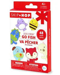Skiphop Zoo Crew Go Fish Card Game Multi NS