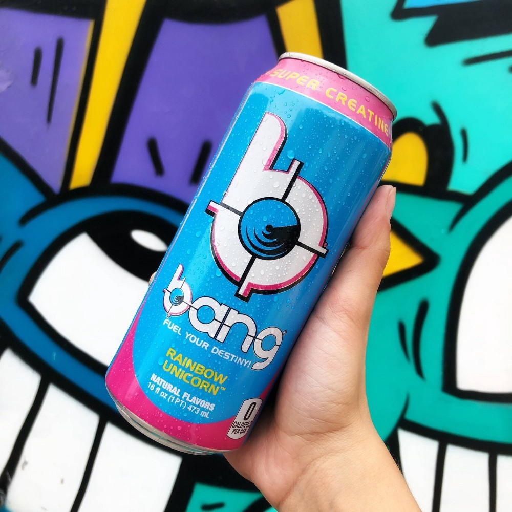 slide 3 of 4, BANG Rainbow Unicorn Energy Drink, 16 oz