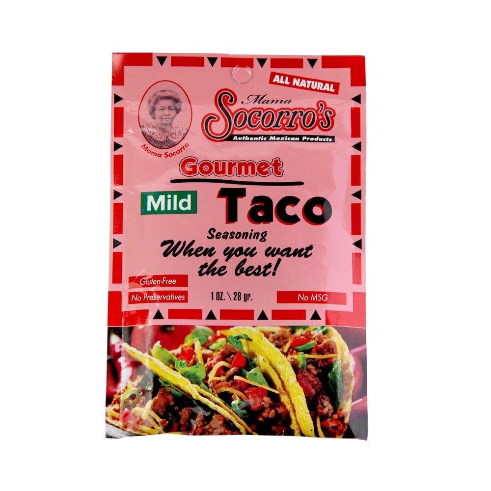 slide 1 of 1, Mama Socorro's Gourmet Mild Taco Seasoning, 1 oz