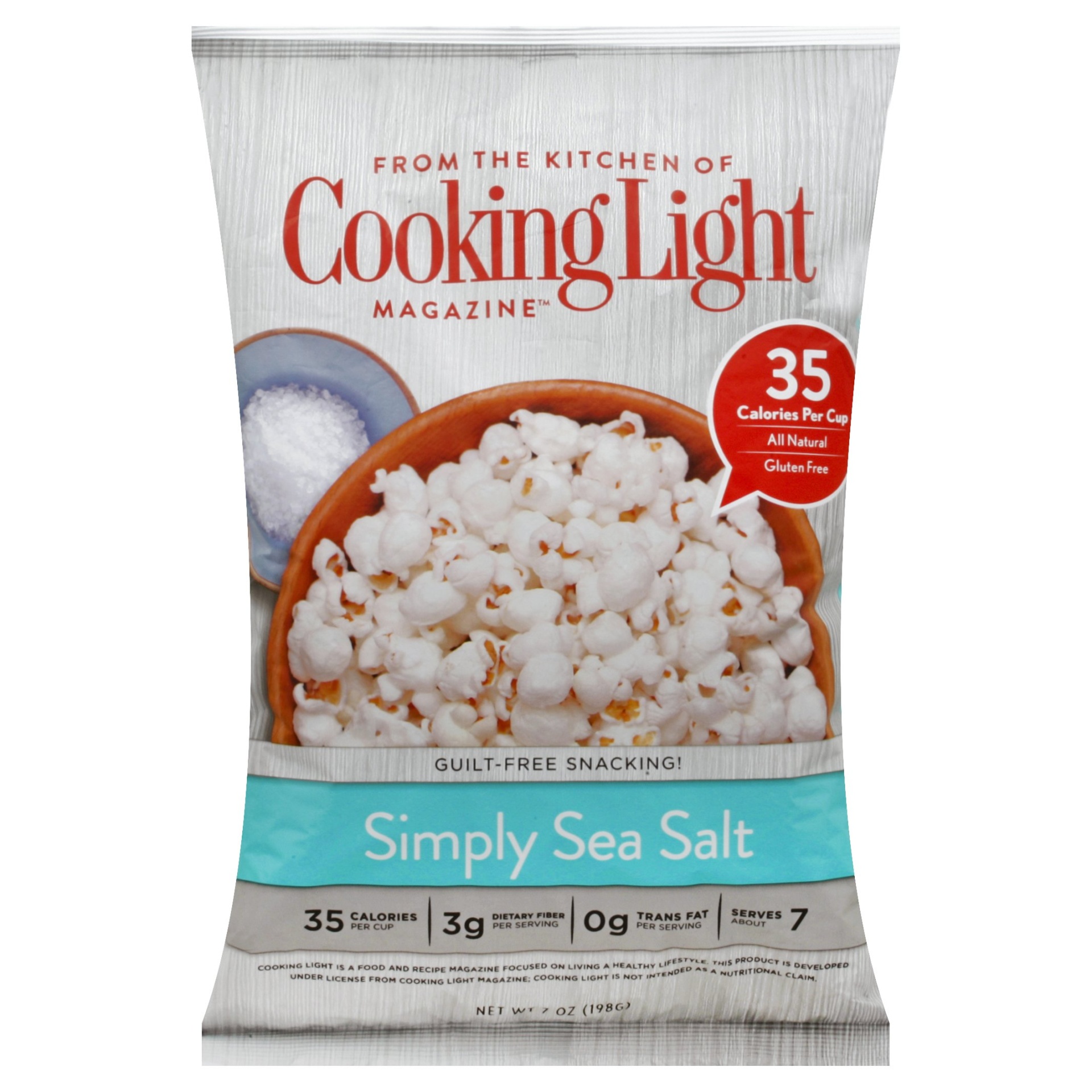 slide 1 of 1, Cooking Light Simply Sea Salt Popcorn Snack, 7 oz