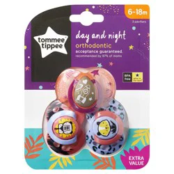 Tommee Tippee Day & Night Pacifier6-18m
