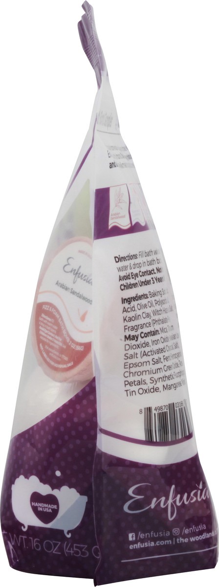 slide 8 of 9, Enfusia Bath Bomb Sampler 8 - 2 oz Bath Bombs, 8 ct