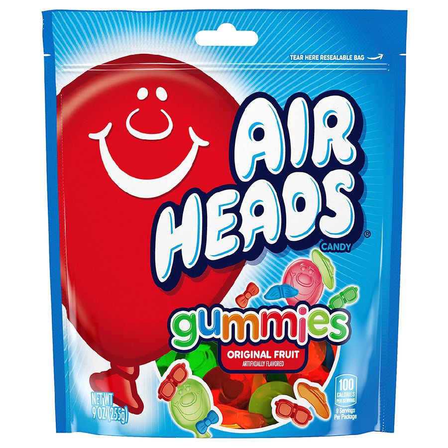 slide 1 of 6, Airheads Gummy Candy, 9 oz