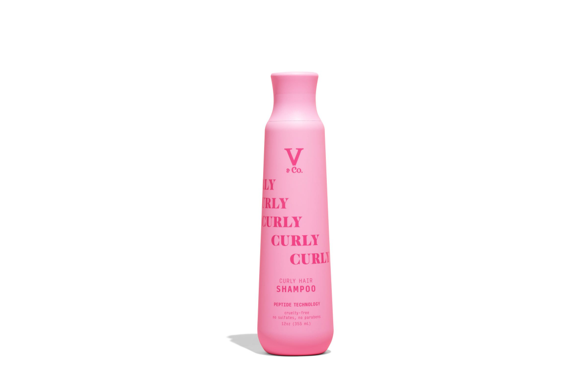 slide 1 of 5, V&Co. Curly Hair Shampoo 12 fl oz, 12 fl oz
