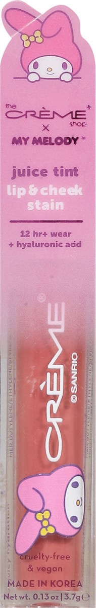 slide 13 of 13, The Crème Shop My Melody Juice Tint Lip & Cheek Stain 0.13 oz, 0.13 oz