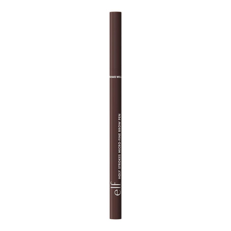 slide 12 of 12, e.l.f. Holy Strokes Micro-Fine Waterproof Eyebrow Enhancer Pen - Deep Brown - 0.02 fl oz, 0.02 fl oz