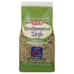 H-E-B Mediterranean Style Lentils