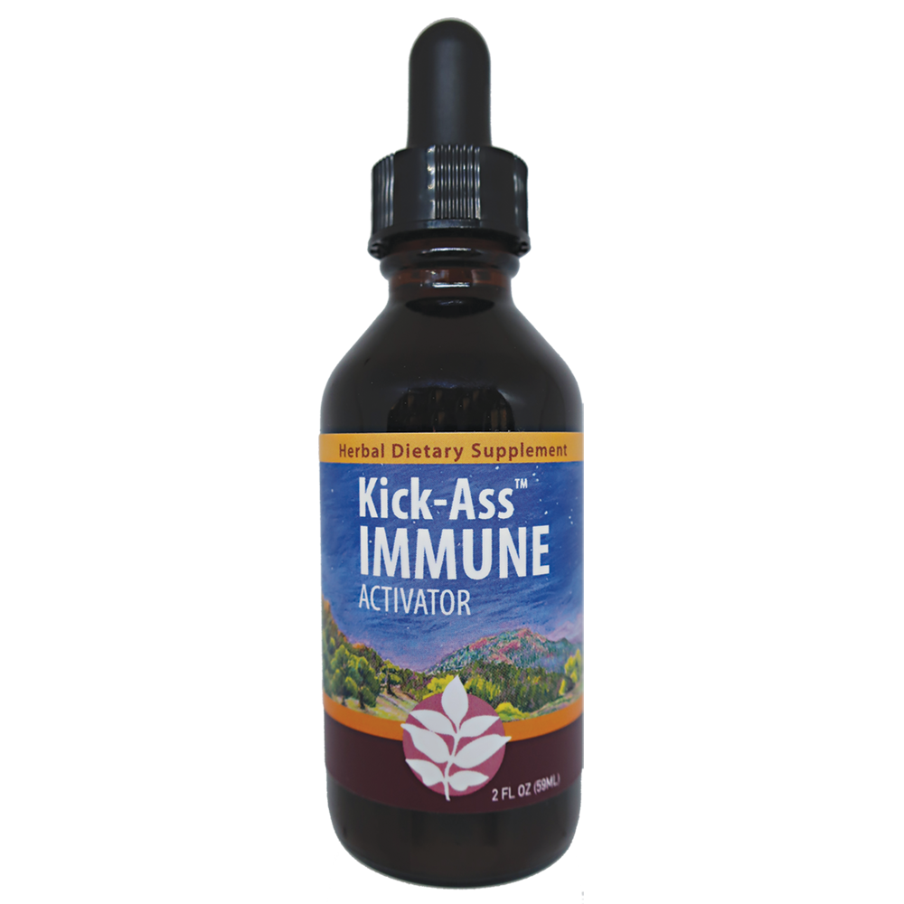 slide 1 of 1, Kick-Ass Immune Dropper, 2 oz