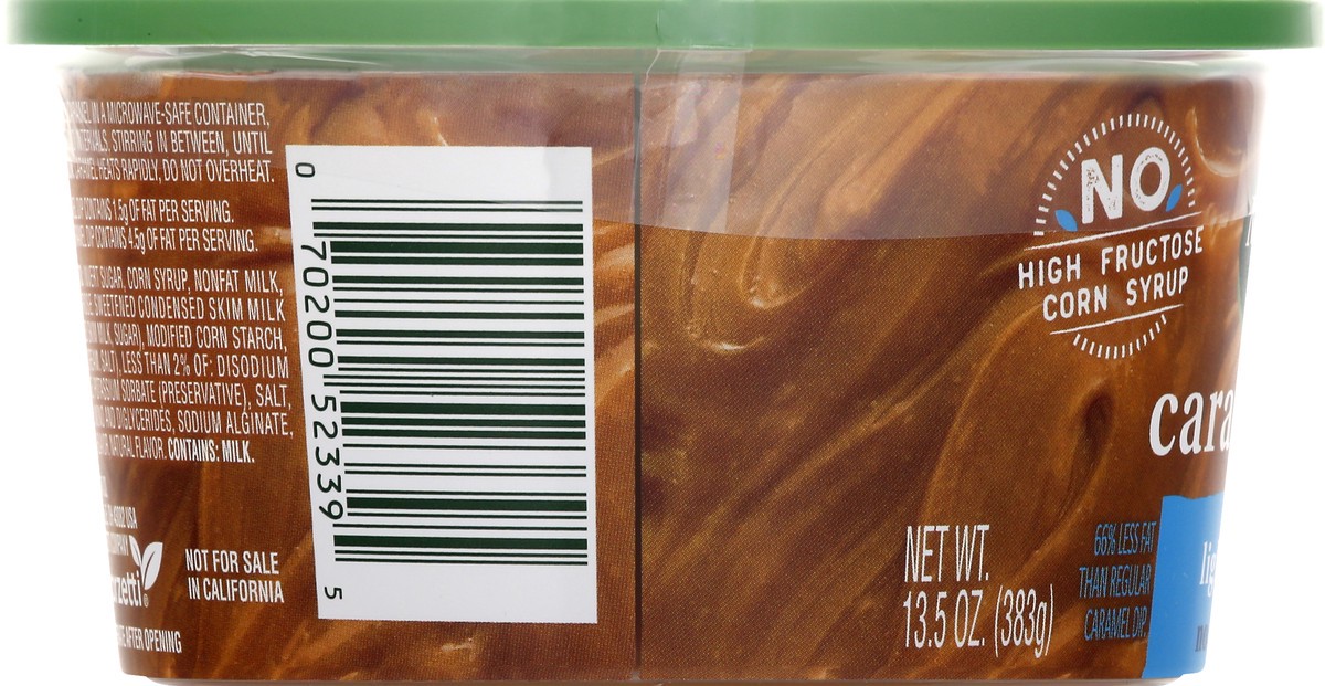 slide 5 of 9, Marzetti Light Classic Caramel Dip 13.5 oz. Tub, 13.5 oz