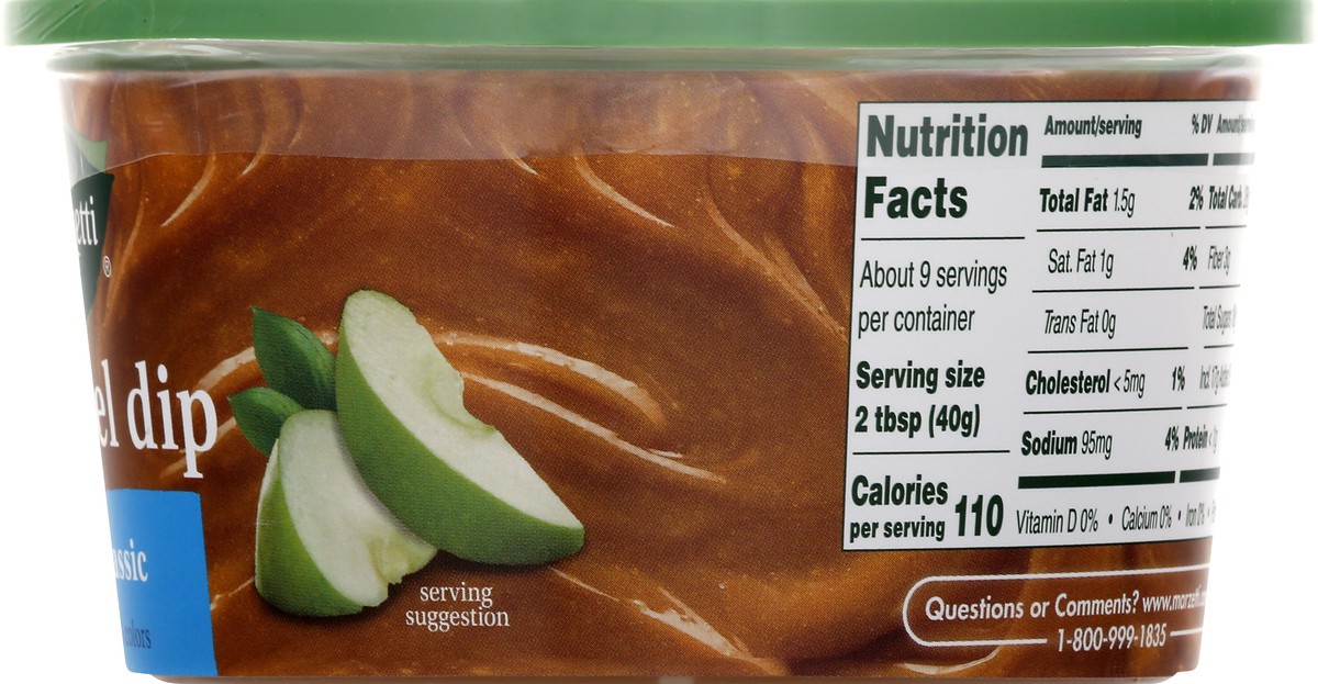 slide 3 of 9, Marzetti Light Classic Caramel Dip 13.5 oz. Tub, 13.5 oz