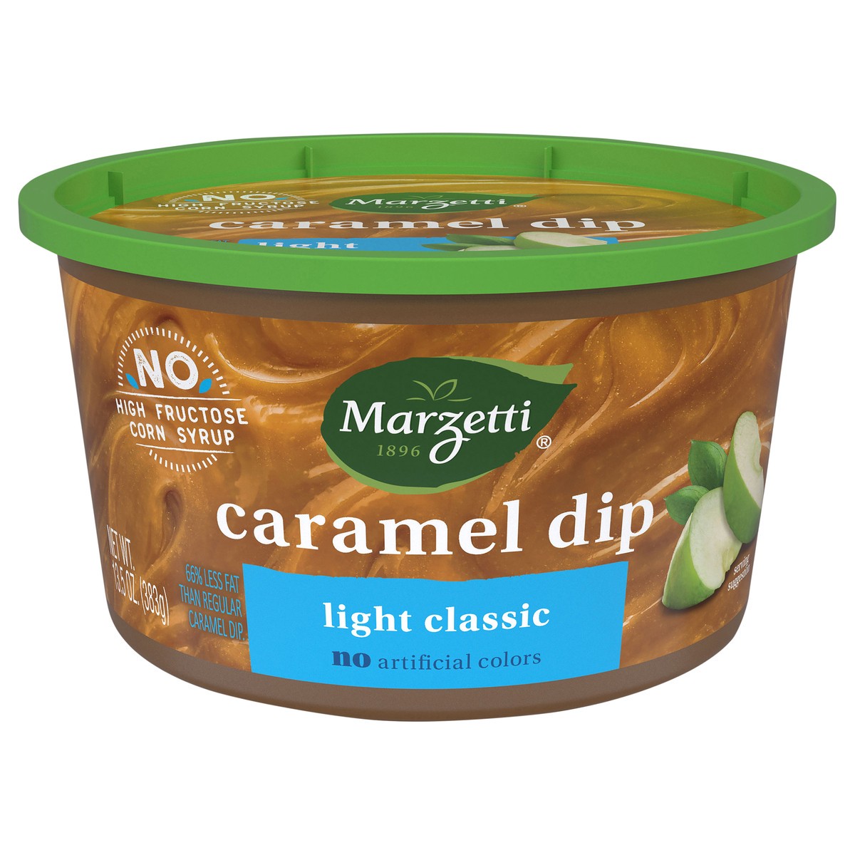 slide 1 of 9, Marzetti Light Classic Caramel Dip 13.5 oz. Tub, 13.5 oz