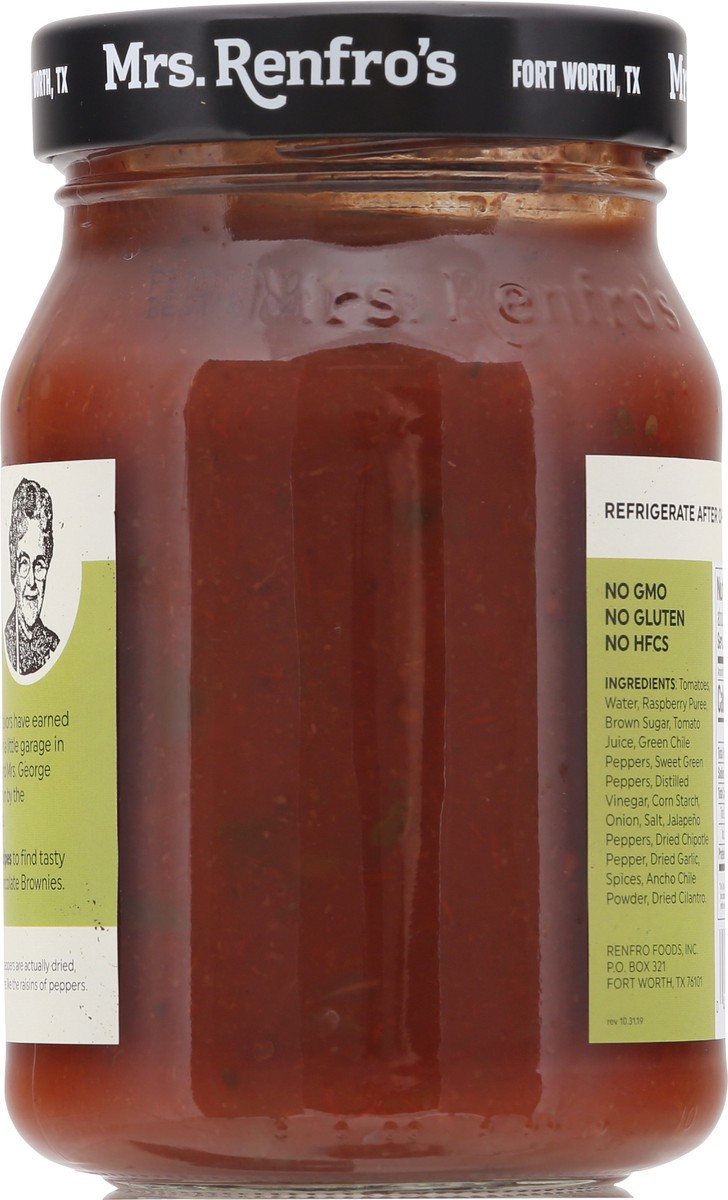 slide 8 of 9, Mrs. Renfro's Medium Raspberry Chipotle Salsa 16 oz, 16 oz