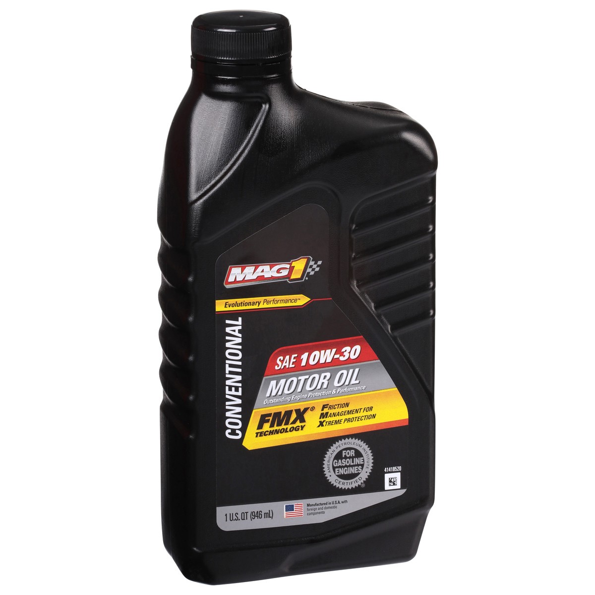 slide 4 of 4, Mag 1 Conventional Sae 10W-30 Motor Oil, 1 qt