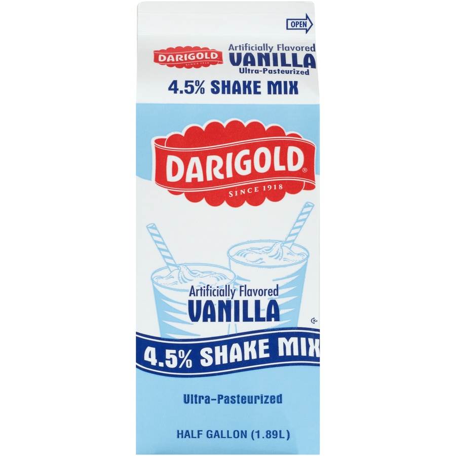 slide 1 of 1, Darigold Soft Serve 4.5% Vanilla, 64 oz