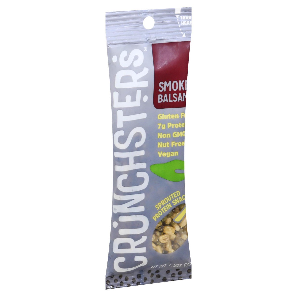 slide 3 of 10, Crunchsters Crunchy Tangy Balsamic Mung Beans 1.3 oz, 1.3 oz