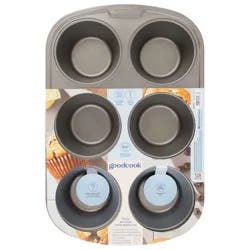 Good Cook Nonstick 6-Cup Texas Muffin Pan