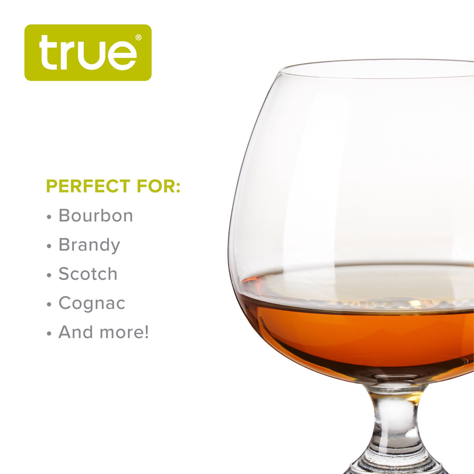 slide 3 of 5, TRUE 14 Ounce Snifter Tasting Glasses 4 ea, 1 ct