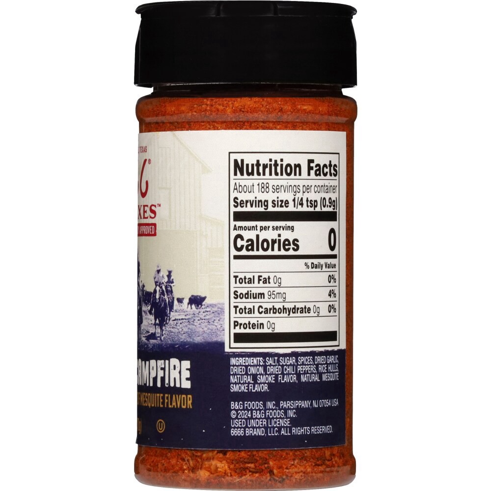 slide 2 of 3, Four Sixes™ Bunkhouse Campfire Seasoning Blend, 6 oz