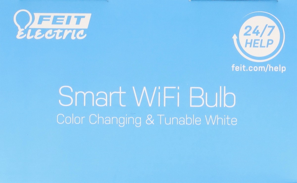slide 3 of 12, Feit Electric 60 Watts Smart WiFi LED Bulb 1 ea, 1 ct