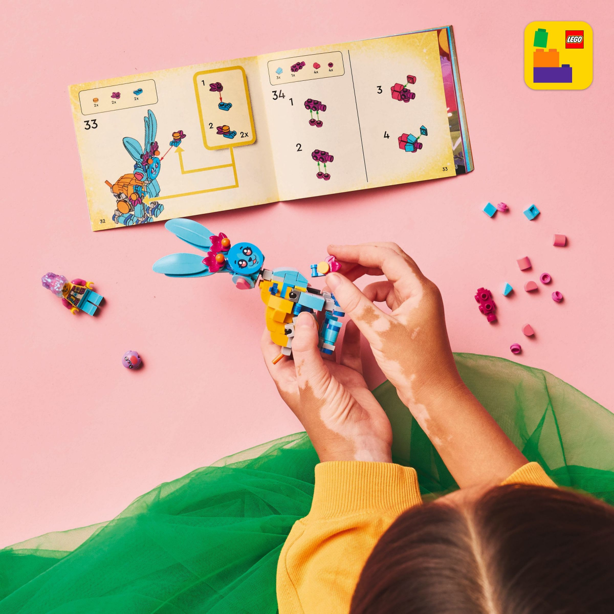 slide 5 of 21, LEGO DREAMZzz Bunchu's Creative Animal Adventures Building Set 71488, 1 ct