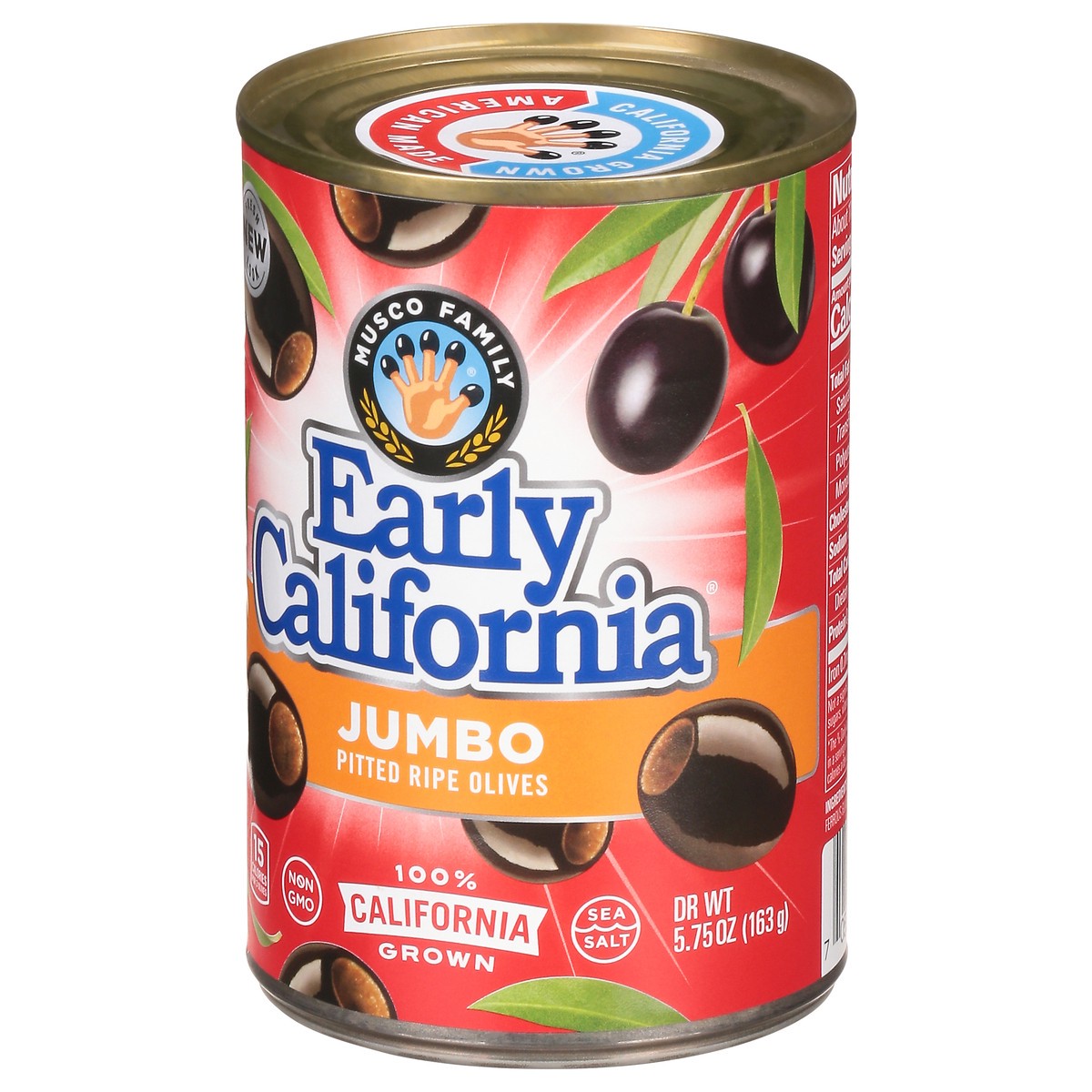 slide 5 of 12, Early California Jumbo Pitted Olives, 5.75 oz