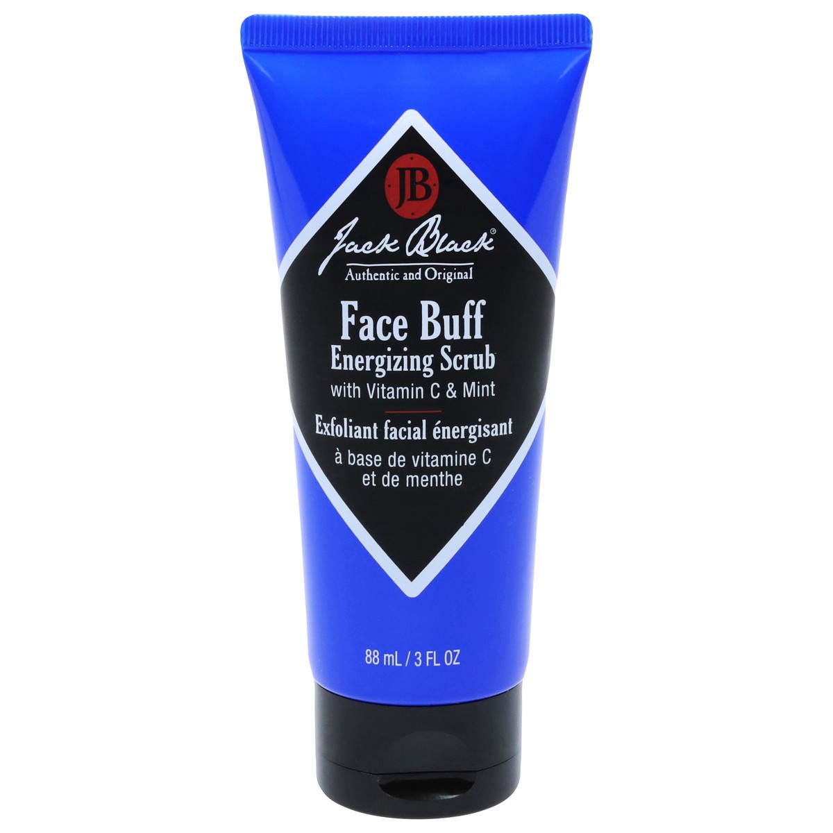 slide 1 of 13, Jack Black Face Buff Energizing Scrub with Vitamin C & Mint 3 fl oz, 3 fl oz
