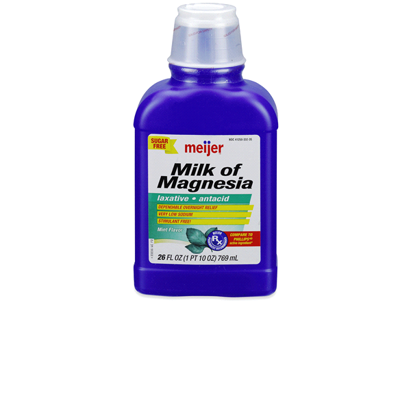 slide 1 of 1, Meijer Milk of Magnesia, 26 fl oz
