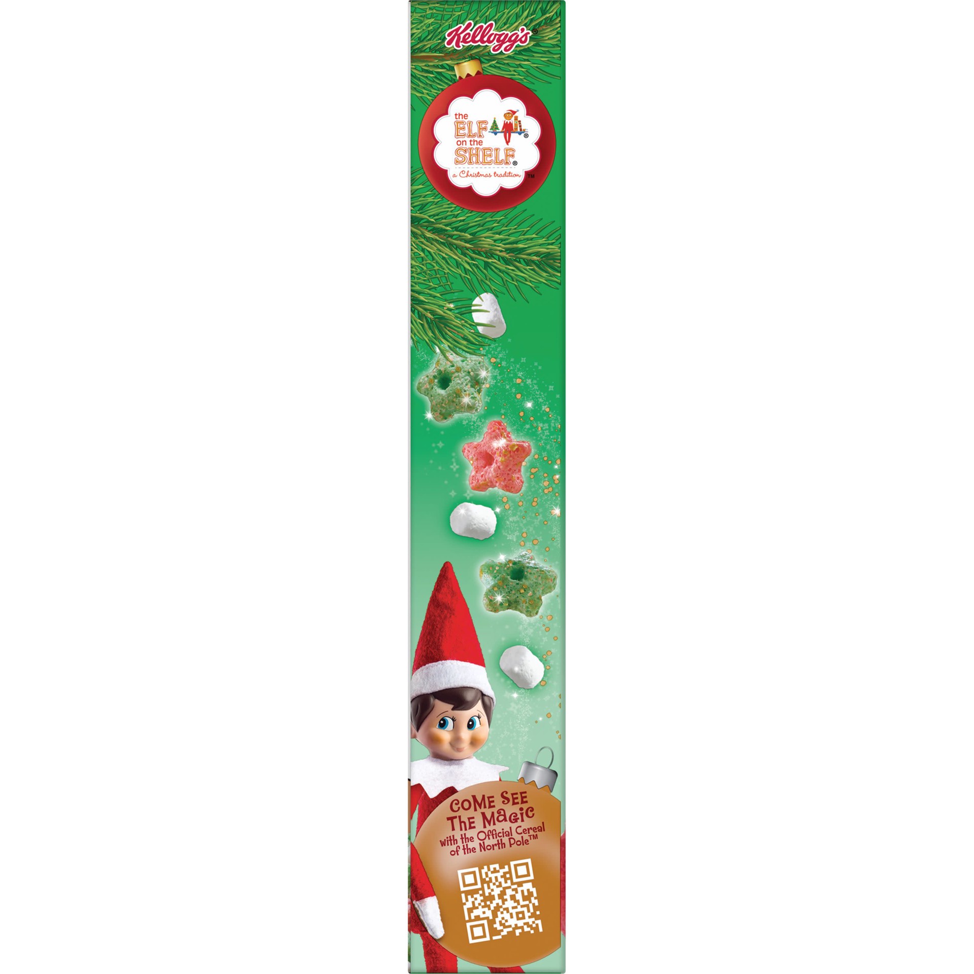 slide 5 of 5, Elf on the Shelf Kellogg's Elf on the Shelf Breakfast Cereal, Sugar Cookie with Marshmallows, 8.1 oz, 8.1 oz