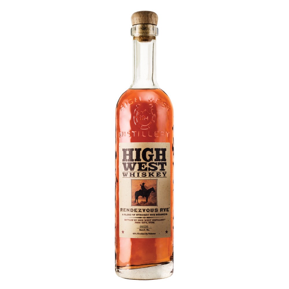 slide 1 of 7, High West Rendezvous Rye Whiskey, 375 mL Bottle, 92 Proof, 12.68 fl oz