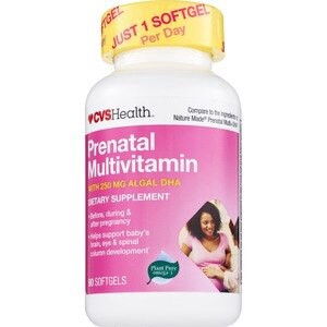 slide 1 of 1, CVS Health Prenatal Multivitamin Softgels, 90 Ct, 1 ct